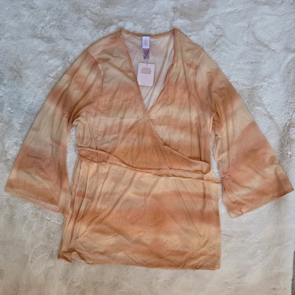 Savage X Fenty Mesh Robe NWT